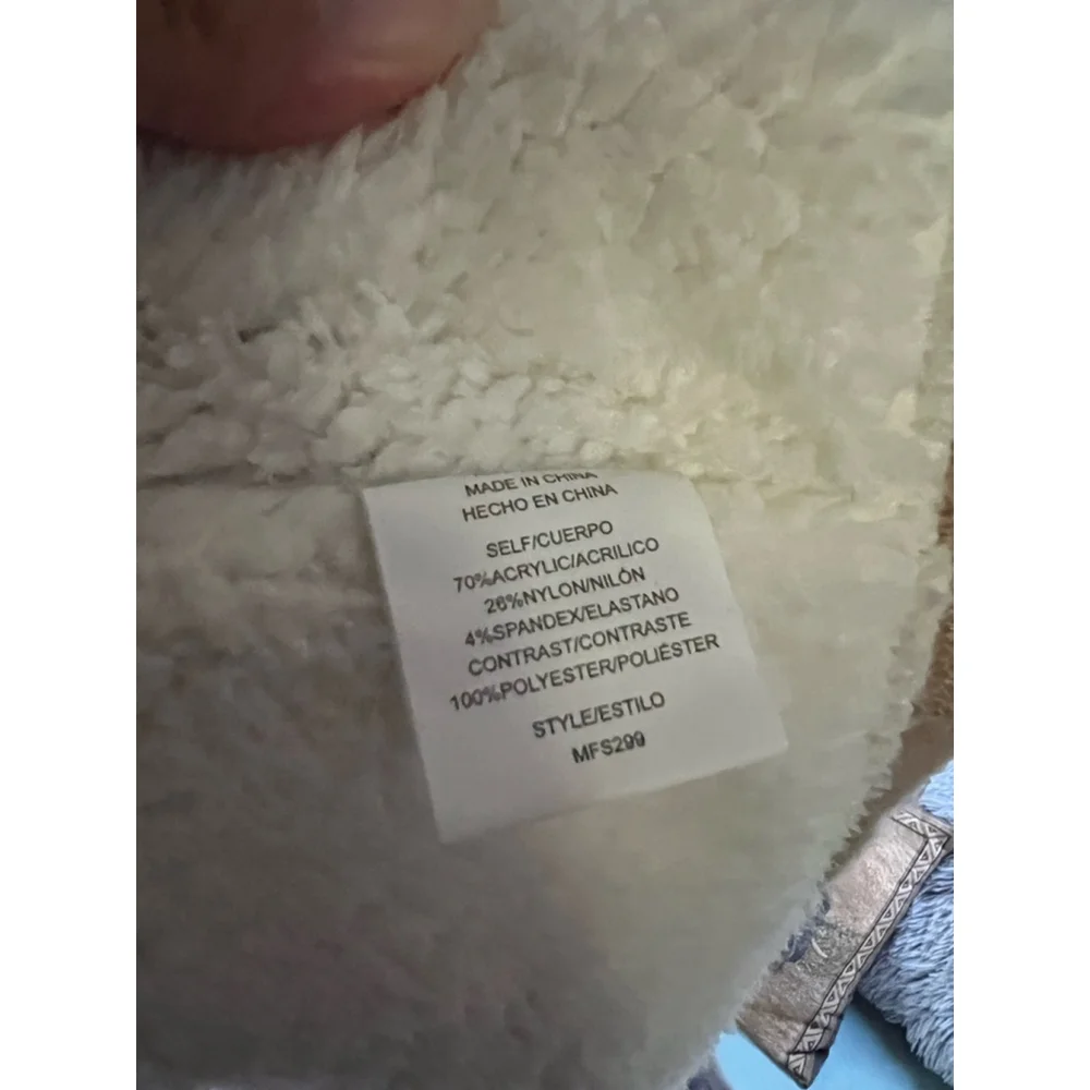 Women's Twine & String Cardigan Size L Tan